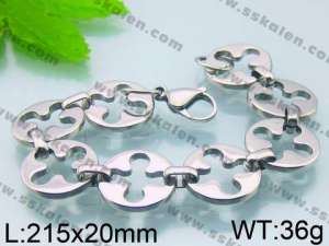 Stainless Steel Bracelet  - KB51858-TSC