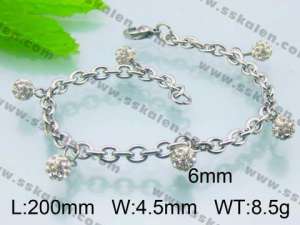 Stainless Steel Bracelet  - KB51920-Z