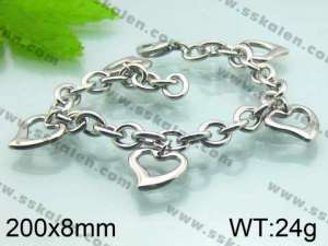 Stainless Steel Bracelet  - KB52369-Z