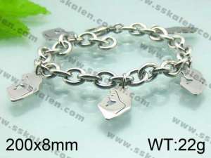  Stainless Steel Bracelet    - KB52381-Z