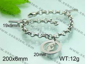  Stainless Steel Bracelet    - KB52393-Z
