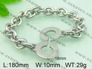Stainless Steel Bracelet  - KB52822-Z