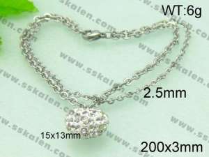 Stainless Steel Bracelet  - KB52833-Z