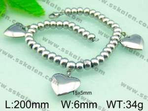 Stainless Steel Bracelet  - KB53459-Z