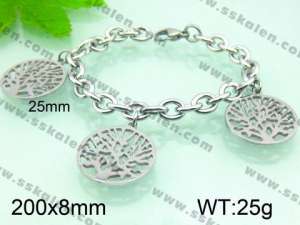 Stainless Steel Bracelet  - KB53808-Z