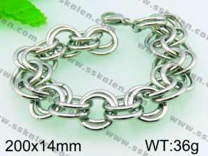 Stainless Steel Bracelet  - KB54260-Z