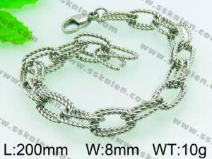 Stainless Steel Bracelet  - KB54261-Z