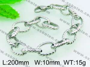 Stainless Steel Bracelet  - KB54262-Z