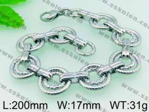 Stainless Steel Bracelet  - KB54557-Z