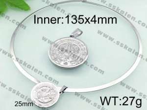  Stainless Steel Collar  - KN17426-Z