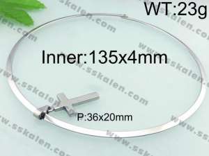 Stainless Steel Collar  - KN17429-Z