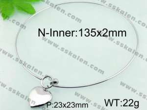 Stainless Steel Collar  - KN17782-Z