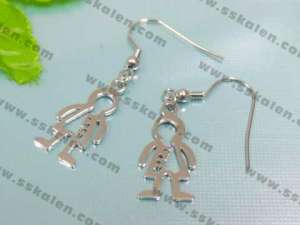 Stainless Steel Earring  - KE17076-K