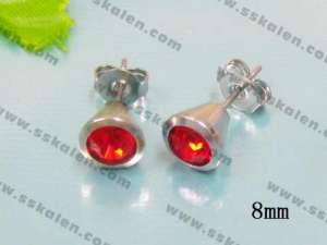 Stainless Steel Earring  - KE19120-T