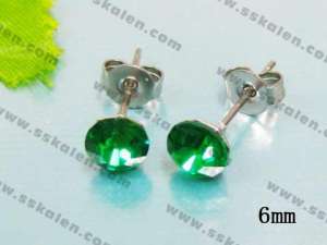 Stainless Steel Earring  - KE19591-T