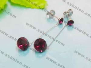 Stainless Steel Earring  - KE20648-T