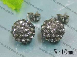  Stainless Steel Earring  - KE22818-T