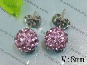 Stainless Steel Earring  - KE22835-T