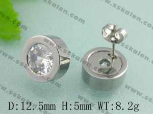Stainless Steel Earring   - KE26029-D
