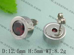 Stainless Steel Earring   - KE26030-D