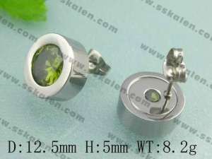 Stainless Steel Earring   - KE26033-D