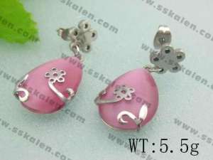 Stainless Steel Earring - KE26564-K