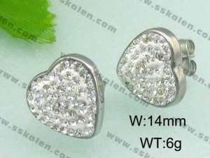 Stainless Steel Earring  - KE29675-Z