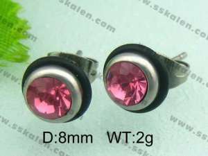 Stainless Steel Earring  - KE31400-K