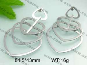 Stainless Steel Earring  - KE31427-D