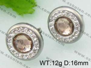 Stainless Steel Earring  - KE37978-D