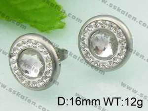 Stainless Steel Earring  - KE37980-D