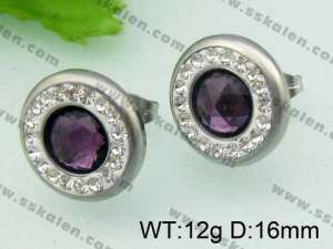 Stainless Steel Earring  - KE37981-D