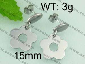 Stainless Steel Earring  - KE39087-Z