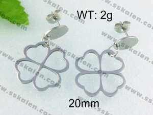 Stainless Steel Earring  - KE40186-Z