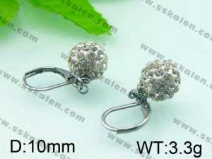 Stainless Steel Earring  - KE44053-Z