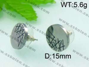  Stainless Steel Earring  - KE44163-YX
