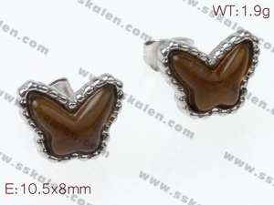 Stainless Steel Earring  - KE45295-YX