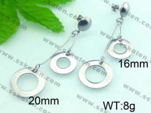  Stainless Steel Earring  - KE46224-Z