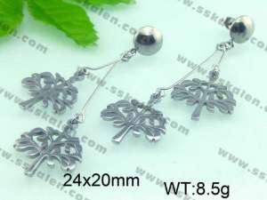 Stainless Steel Earring  - KE46225-Z