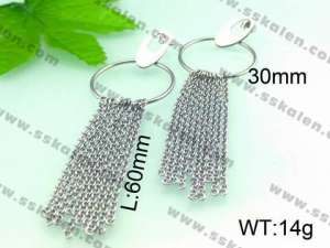 Stainless Steel Earring - KE46757-Z