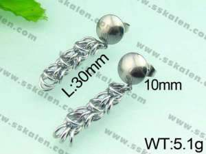  Stainless Steel Earring  - KE47153-Z