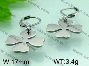 Stainless Steel Earring  - KE49026-Z