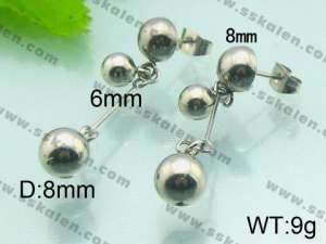 Stainless Steel Earring  - KE50771-Z