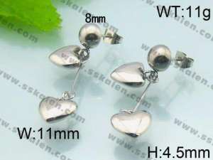 Stainless Steel Earring  - KE50787-Z