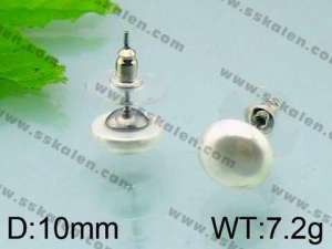 Stainless Steel Earring  - KE50818-Z