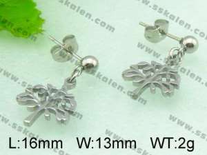 Stainless Steel Earring  - KE51103-Z