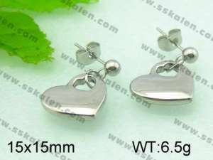 Stainless Steel Earring  - KE51104-Z