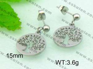 Stainless Steel Earring  - KE51202-Z