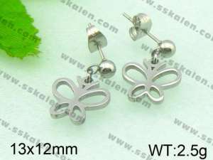 Stainless Steel Earring  - KE51204-Z