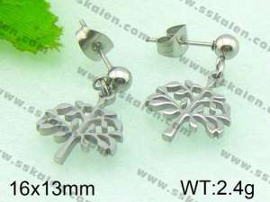 Stainless Steel Earring  - KE51208-Z